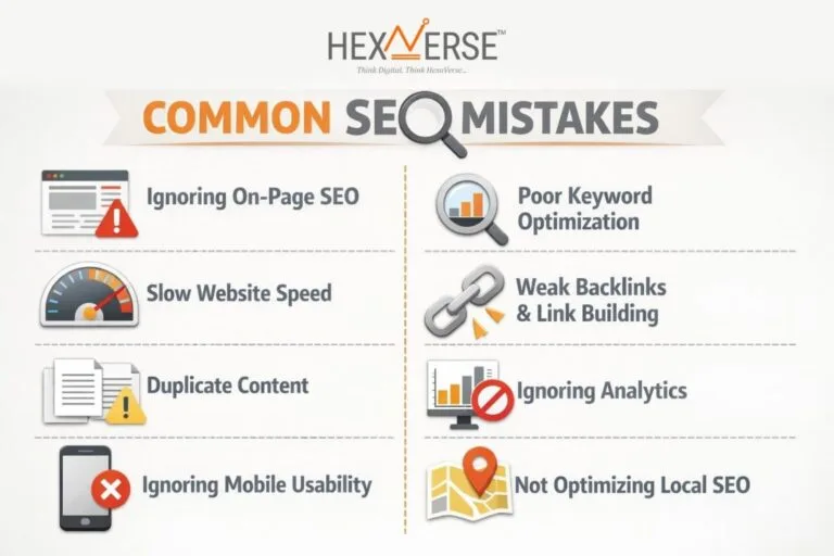 Common SEO Mistakes That Kill Your Website Traffic