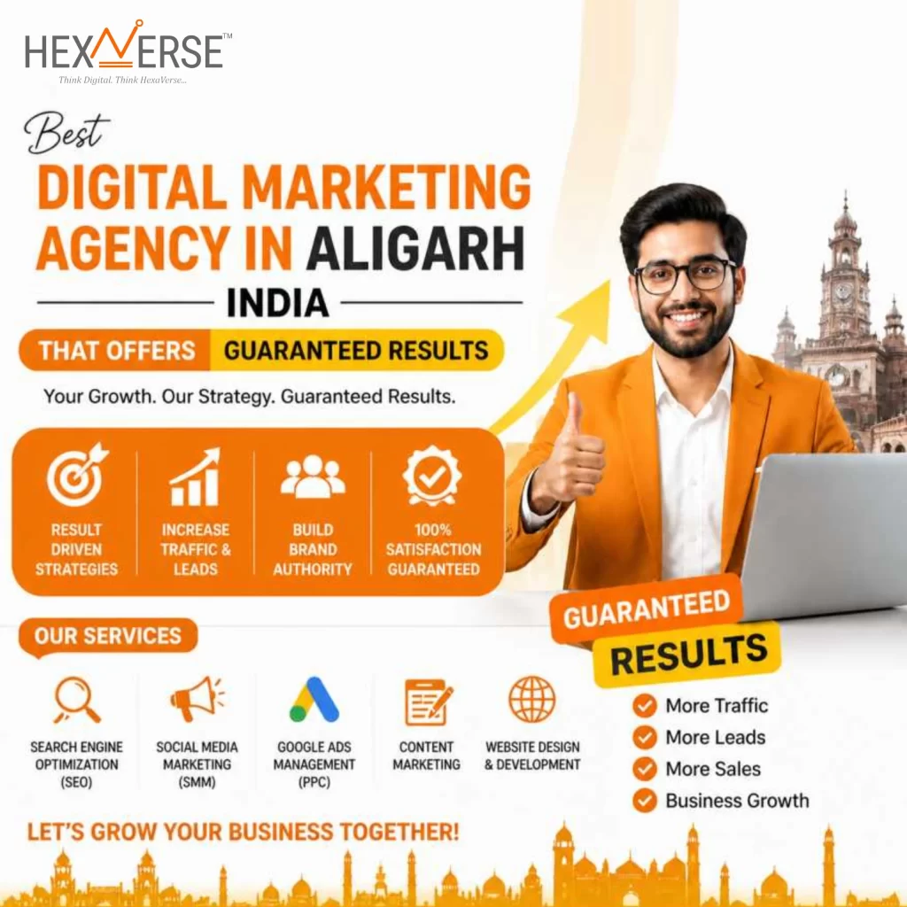 Home- HexaVeres - Best Digital Marketing Agency and Company in Aligarh, India That Offers Guaranteed Results